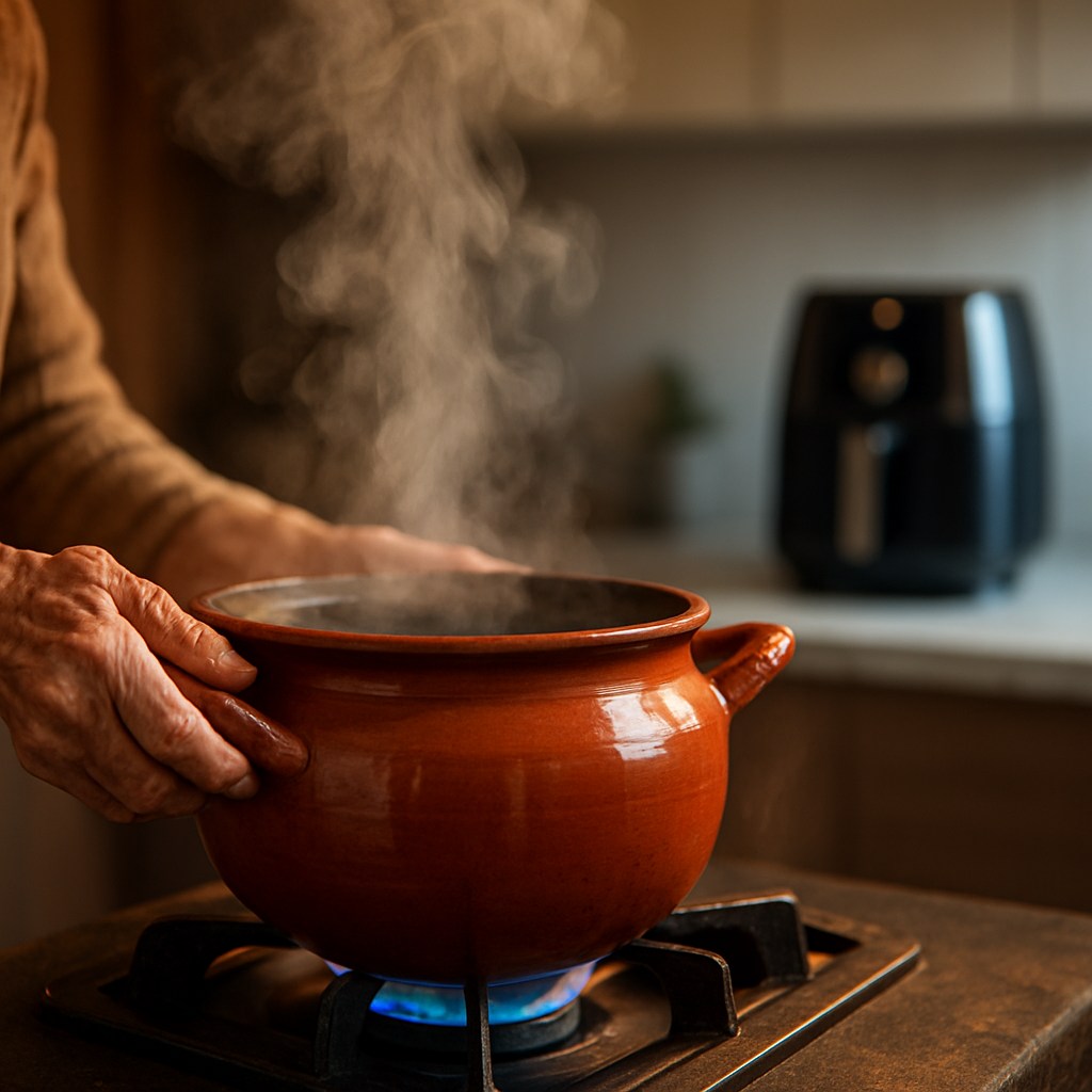 Air Fryer e as Panelas Modernas: Porque preferir as da Vovó