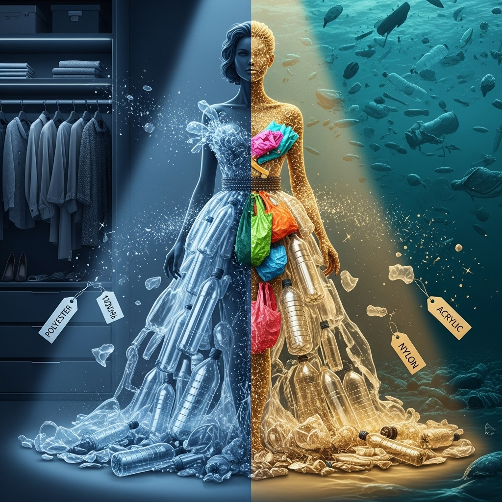 Guarda Roupa Moderno 100% Sintético e seus efeitos na Natureza